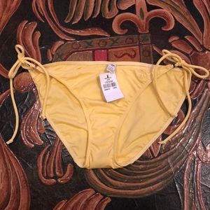 Abercrombie & Fitch String Bikini Bottoms L NEW